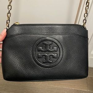 Tory Burch black crossbody purse